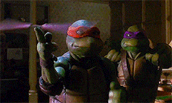 drivingmradam:  You guys must be studying the abridged book of Ninja fighting.  Teenage Mutant Ninja Turtles (1990) dir. Steve Barron 