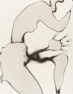 overhangs:  blue-voids:  Colin Self - Nude, 1970-71 - etching  simplicity 