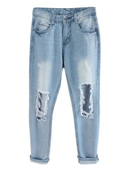 trxnh:  Distressed Jeans