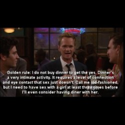 Barney is so awesome haha #himym #howimetyourmother #stinson #quote