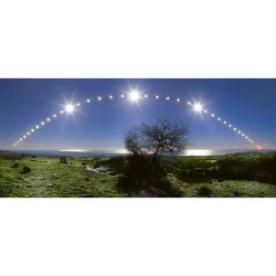 Tyrrhenian Sea and Solstice Sky #nasa #apod #italy #2005 #winter #solstice #space #astronomy #science #sun