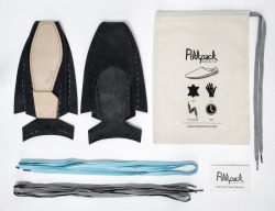 thingsorganizedneatly:  Pikkpack DIY footwear