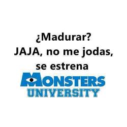 Monsters University ♥ | via Facebook en We Heart It. http://weheartit.com/entry/66526126/via/aannddrreeaa33