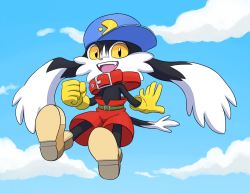 yellowdraws:  Maybe one day I’ll be able to play a Klonoa game… 