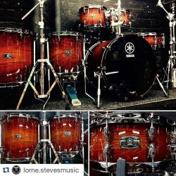 Wtfdrums:  “Check Out This Kit @Lorne.stevesmusic Has For Sale. If You’re Toying