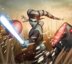 ayhotte:Another piece for Star Wars Destiny from a little while back. Someone on twitter requested a higher res so here it is