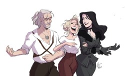 paragonraptors: finished witcher 3 this weekend and i love one (1) family