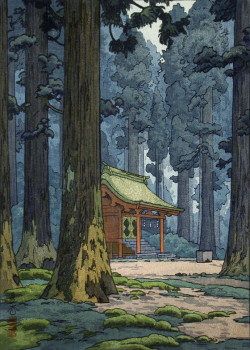   Yoshida Tōshi  Sacred Grove  1941  