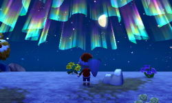 I&rsquo;m glad I checked my town before bed. I got to see a pretty aurora borealis.