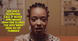 ghettablasta:   New video “Blk Girl Soldier” by Jamila Woods just has to go viral. Truly powerful single  honors Black women throughout history and celebrates the resilience and Black power. #BlackGirlMagic   Its weird that when a white person hates
