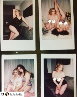 #Repost @la.la.lolita ・・・ Polaroids with vivacious babe @annamarxmodeling (thanks for the shots, @photosbyphelps)! 
