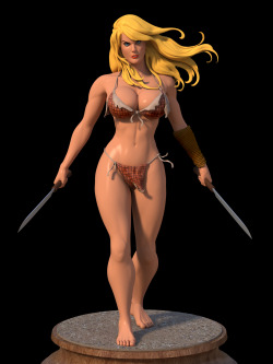 Shanna The She-Devil in 3D by Buddy-Busen