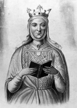 fyeah-history:  Eleanor of AquitaineEleanor of Aquitaine (French: Aliénor d’Aquitaine; Éléonore de Guyenne; 1122 or 1124 – 1 April 1204) was one of the wealthiest and most powerful women in Western Europe during the High Middle Ages, a member of