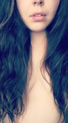 princesspeachesandcream:  my hairs are v. long these days. officially mermaid hair (is when hair is long enough to cover bosoms, because real mermaids go topless. sorry, Ariel).  can you spot the nipple? it’s having a wild day today, escaping all over