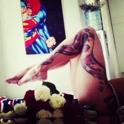 mikesfeetyours:  #tattoo #tattedgirls #tattooedgirls