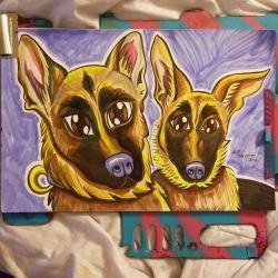 Commission of doggos  #art #drawing #caricature  #dog #dogs #pet #pets  #artstix  #artistsofinstagram #artistsontumblr #ink #woof  https://www.instagram.com/p/Brjn6cwlGMb/?utm_source=ig_tumblr_share&amp;igshid=8gkj1e6wj6l