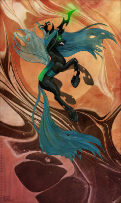Queen Chrysalis by CosmicUnicorn