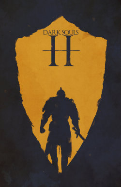 pixalry:  Dark Souls II Minimalist Poster - Created by Felix Tindall Available for sale at his Society6 Shop.