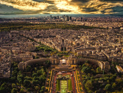 woahdudenode:  Paris from the Eiffel Tower