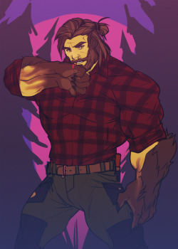 werewoofbro:  relay314:  Ok I know Barclay is not a morph but dang it must look cool when he goes in and out of human form! PROTECT THIS BOY.  I’m hot for bigfoot now, I guess
