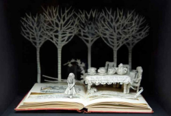 bookriot:  Book Art is Awesome: Creation