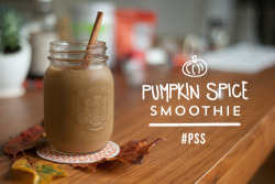 Berryhealthy:            Post-Run Pumpkin Spice Protein Smoothie ½ Cup