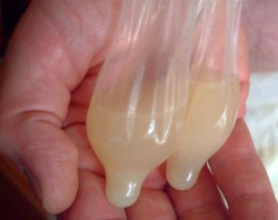 clevelandfagblog:  Cum-filled condoms needed.