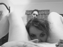 blueblackpoolmarie:Ffm threesome while my Boyf was at home getting pictures sent