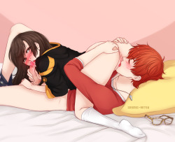 cosmic-artsu:  naturally seven’s favorite position is a number…. (*´꒳`*) 