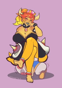 abysmal0:Twitter sketch round up!I know I already put Bowsette up….buuuuuuuuuutShe and Booette belong together. :PCheck out more!  :TUMBLR: :TWITTER: :PATREON:   