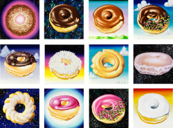 Kenny Scharf.Â Donuts (series). 2010.