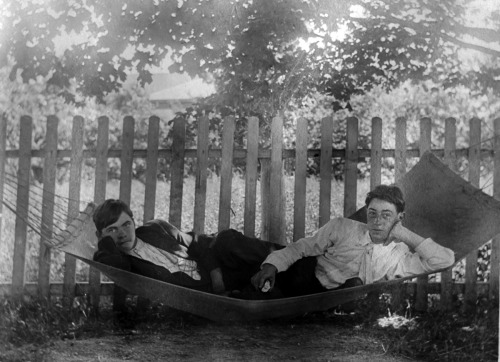 vintageeveryday:  Len and Cub: A hidden relationship brought into the light through early 20th century photographs.