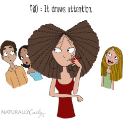 prican-lioness:  Pros and Cons of Curly Hair with Tall n Curly from Naturally Curly My everyday life, literally http://www.naturallycurly.com/curlreading/home/the-pros-cons-of-curly-hair#nc-gallery-header   I feel it