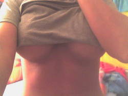 Some underboob for my awesome followers.  When I get to 100, you can see the rest ;)