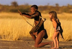 pussyglitterweed:        Tippi Benjamine Okanti Degré, daughter of French wildlife photographers Alain Degré and Sylvie Robert, was born in Namibia. During her childhood she befriended many wild animals, including a 28-year old elephant called Abu