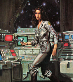 sciencefictiongallery:  Barclay Shaw - Merchanter’s Luck 