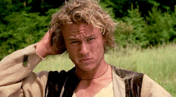 laguerradelasgalaxias:  Heath Ledger as William Thatcher in A Knight’s Tale (2001)