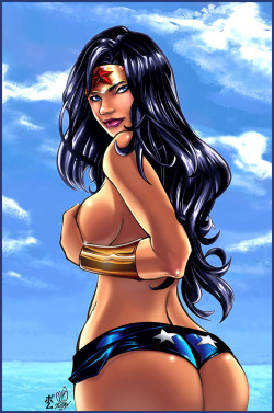 Cartoonvalleyuniverse:  Wonder Woman,  