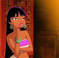 wolfegngs-blog: Disneyyandmore’s Under-Appreciated Animated Films ChallengeDay 2: Favorite CharacterChel - The Road To El Dorado //  I’m not really asking you to trust me, am I?   &lt;3 &lt;3 &lt;3