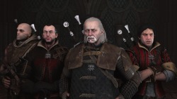 Witcher 3 WitchersVesemir, Lambert, Eskel and Letho from The Witcher 3: Wild HuntModels  have eyeposing but no face flexes. Original CDPR bones but some of the  flexes are really super rough. I&rsquo;ll try to clean them up if I can.Lambert&rsquo;s textur