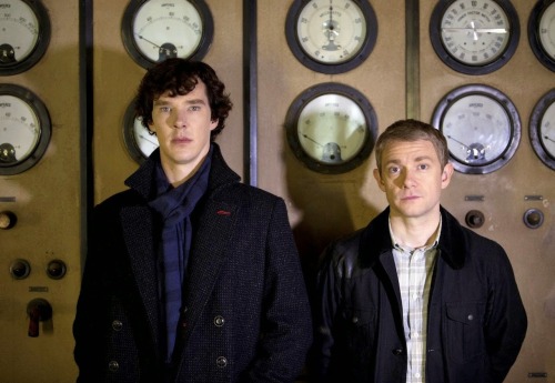 Porn  BBC Sherlock promo photos - John & Sherlock photos