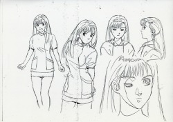ca-tsuka:Character-designs by Hisashi Eguchi for “Roujin Z” movie (1991).Full gallery :https://www.catsuka.com/gengal/artworks//roujinzhttps://www.pinterest.fr/catsuka/animation-artworks/roujin-z/( Gengal update 7/31 ) #AnimationArtworks
