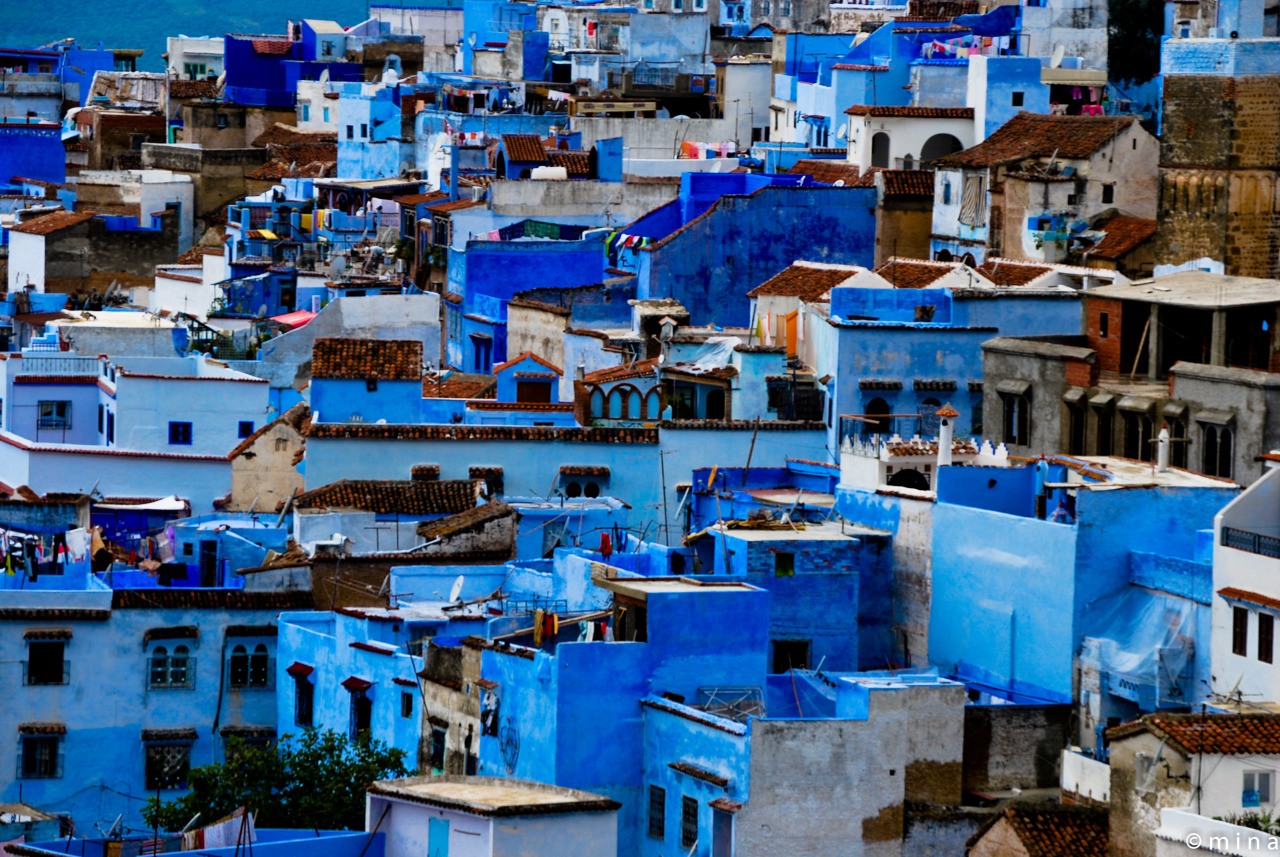 Chefchaouen or Chaouen is a city in northwest Morocco.  It is the chief town of