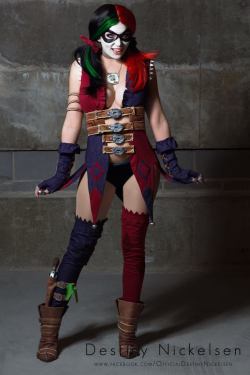 Nsfwgamer:  Destiny Nickelsen As Harley Quinn From Injustice Follow Nsfw Gamer On Facebook And Twitter