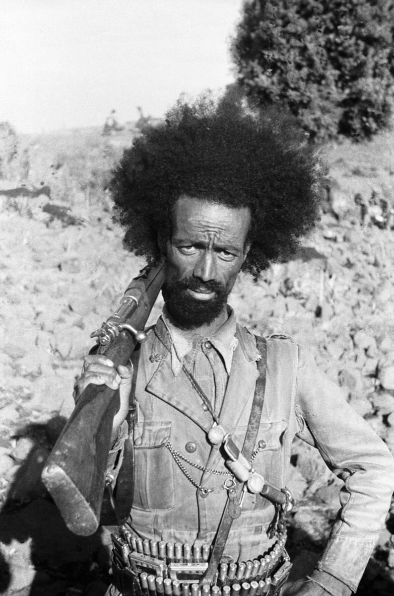 Или вот дохуя бравый эфиопский солдат! 1941 г.