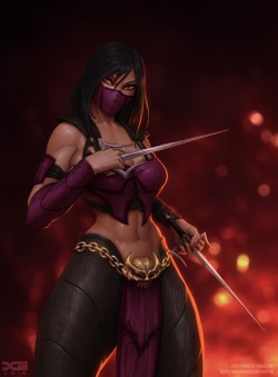 barretxiii: Newest addition to Barr’s Mares! Mileena, from Mortal Kombat! Please consider supporting me through Patreon, Gumroad, etc. ^_^ Links for Patreon, Print shop, and others can be found HERE. 