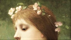 die-rosastrasse:    Jules Joseph Lefebvre French, 1836 - 1911 flowers in hair 