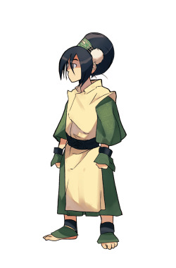 phildragash:  baggy Toph clothes. 