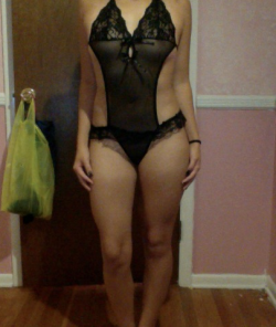 wannabeslutty:  outfit number 4! this isn’t from my friend, i ordered it myself ;) what do you think? 