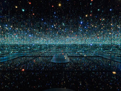 ap-artmemories:  ‘Infinity Mirrored Room - The Souls of Millions of Light Years Away’ - Yayoi Kusama - David Zwirner Gallery, New York, USA 